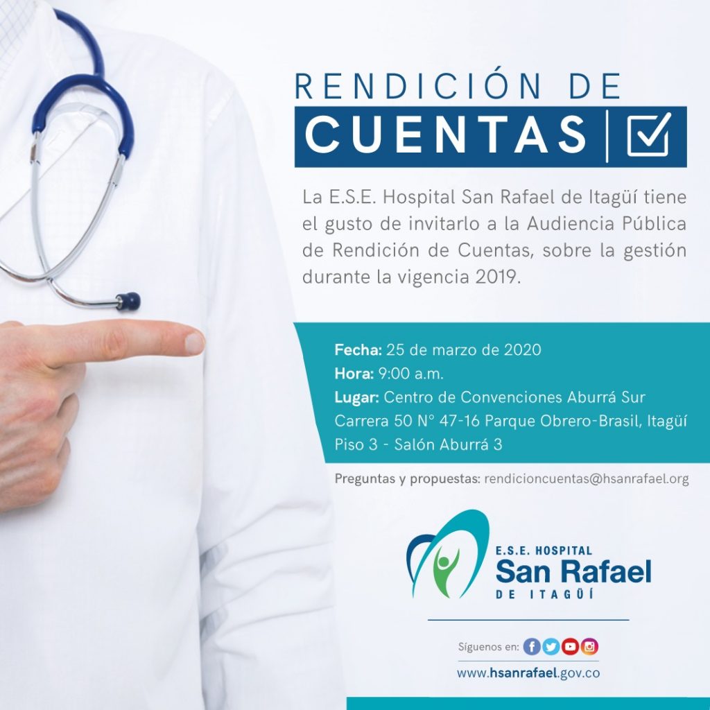 Audiencia Pública de Rendición de Cuentas